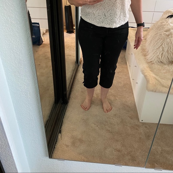 NYDJ black crop jeans - Picture 5 of 6